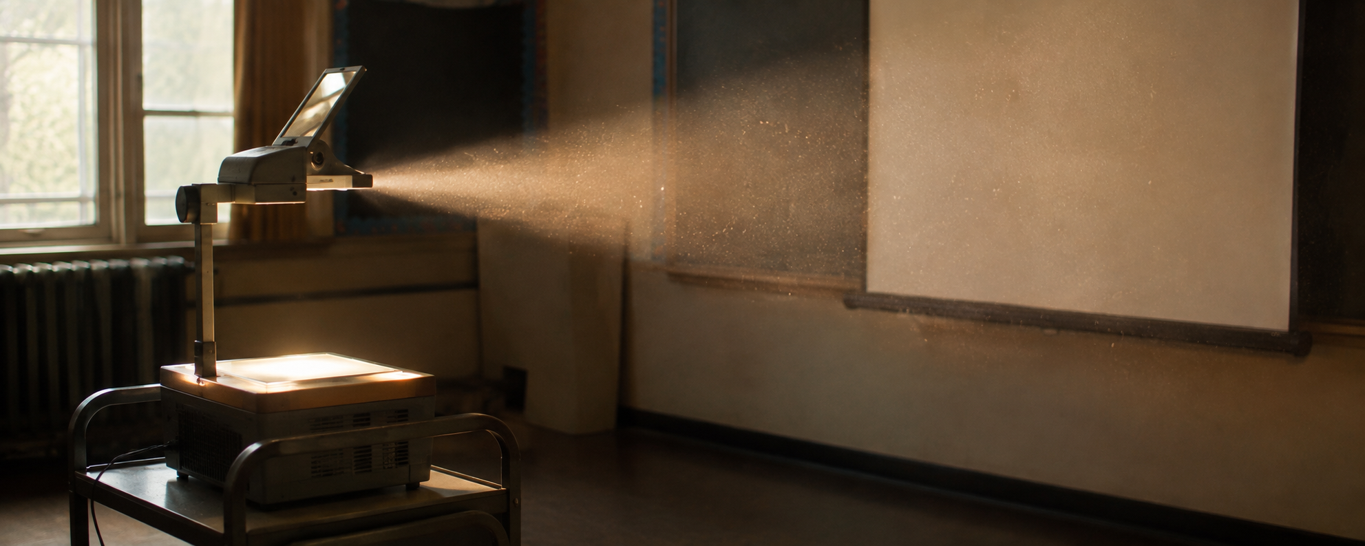 Education: Extinct. The Overhead Projector